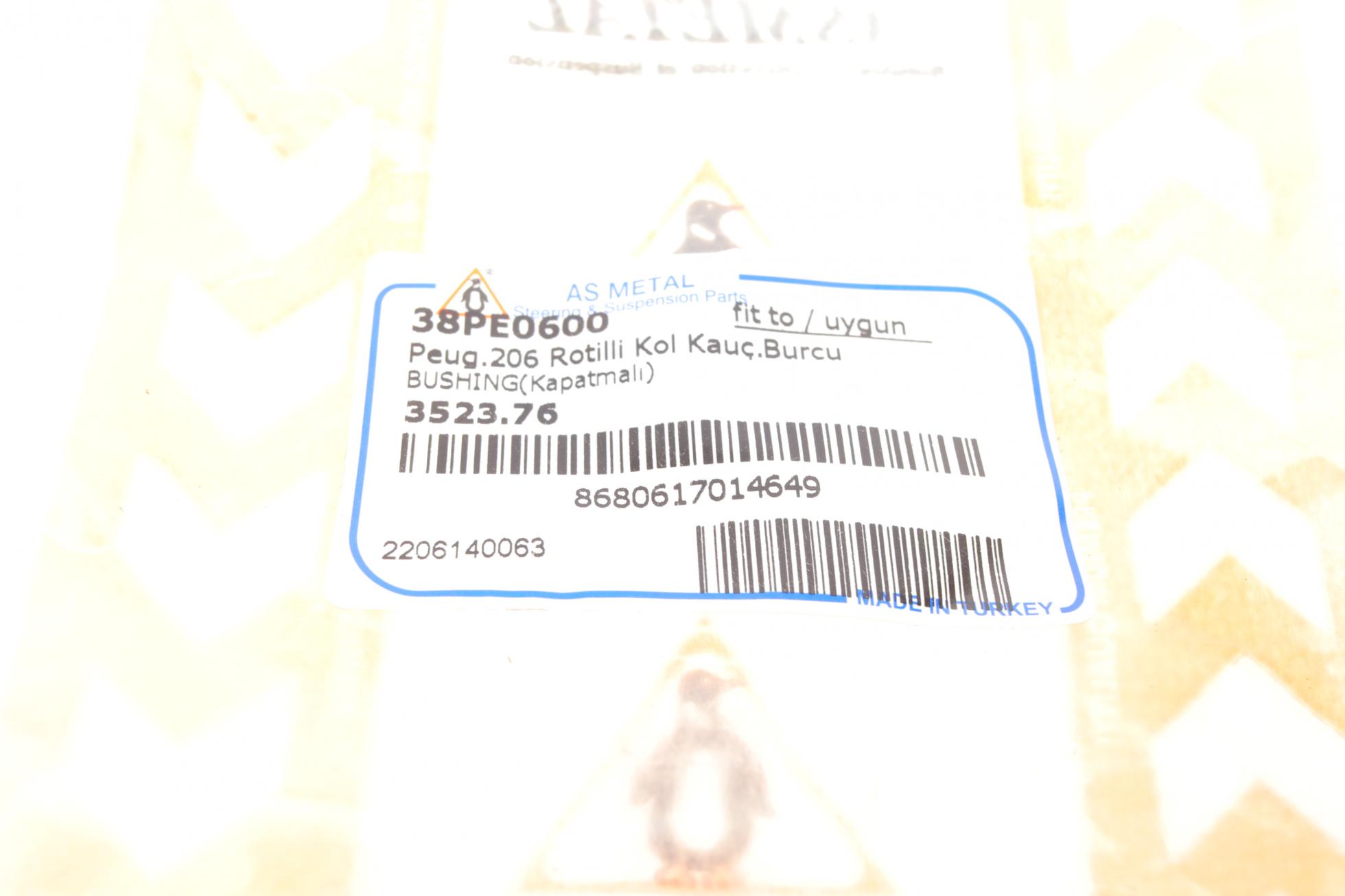 38PE0600 AS METAL